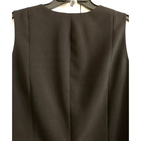 Sold_Sold_Sold!! Torrid Studio Button Vest Luxe Ponte Tailored Women’s Black- 2X - Picture 9 of 9